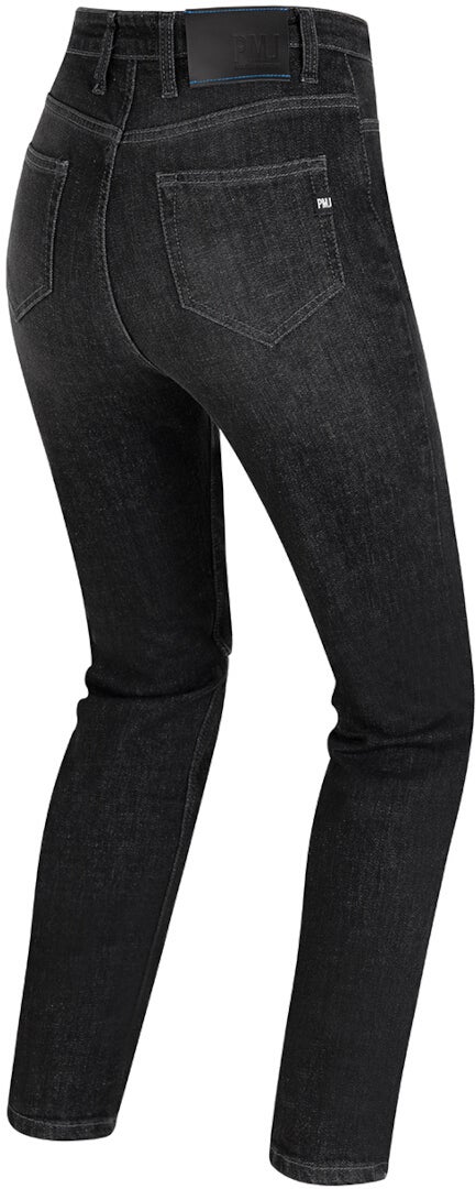 PMJ Sara Dames Motorcycle Jeans Zwart 29 Figuur 2