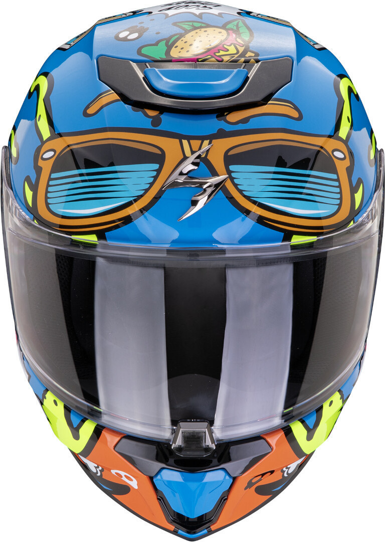 Scorpion Exo-JNR Air Fun Cască pentru copii Albastru/Portocaliu Y/S (48/49) Figura 3
