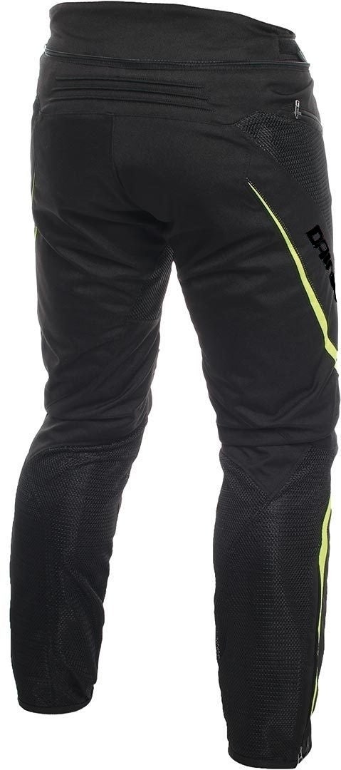 Dainese Drake Air D-Dry Motorcycle Textile Pants black/white/yellow 48 Figure 2