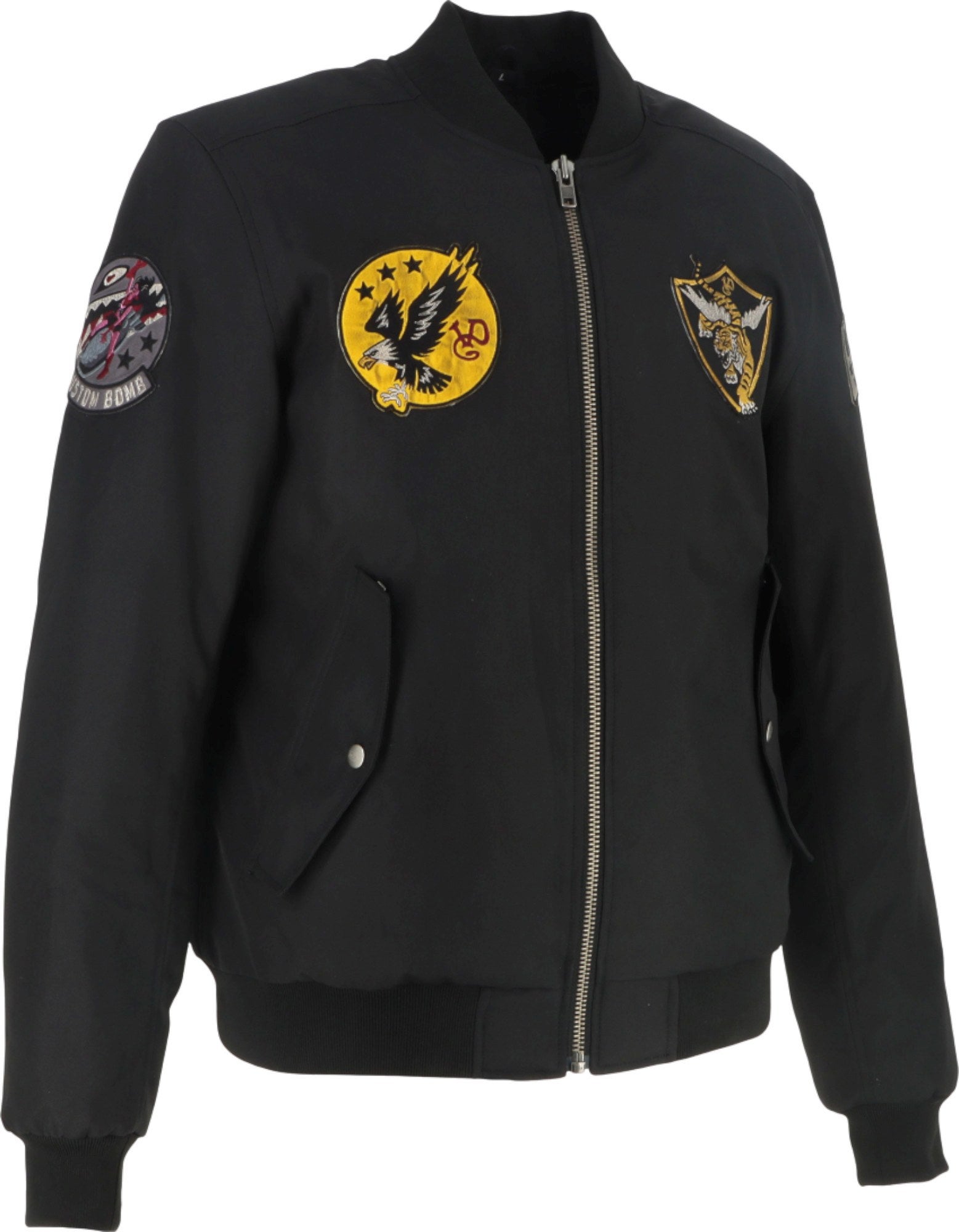 Side view of Von Dutch X Helstons Fight Motorcycle Textile Jacket