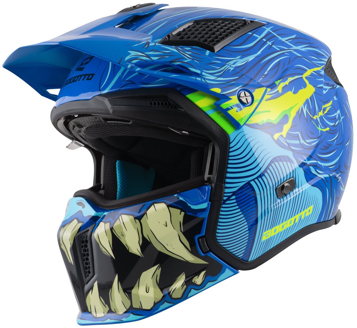 Side view of Bogotto Radic Bestia 22.06 Helmet