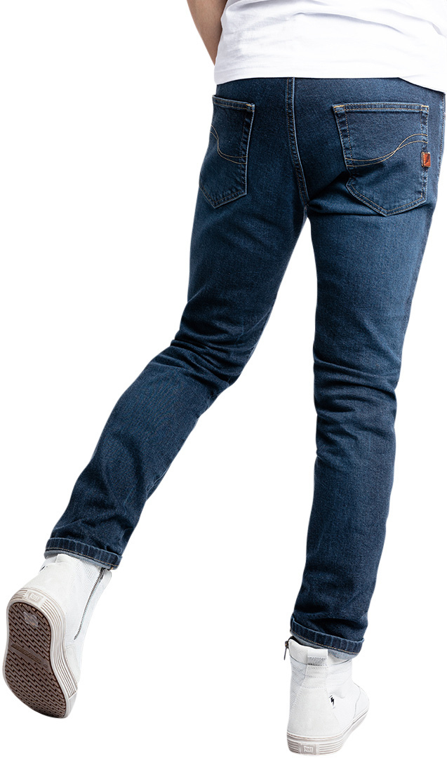 John Doe Pioneer Mono Motorcykel Jeans Blue Stone Wash 36 L36 Figur 30