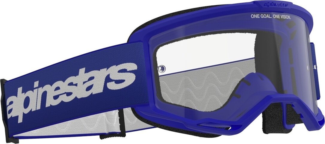 Alpinestars Vision 3 Wordmark Ochelari de motocross albastru Figura 2