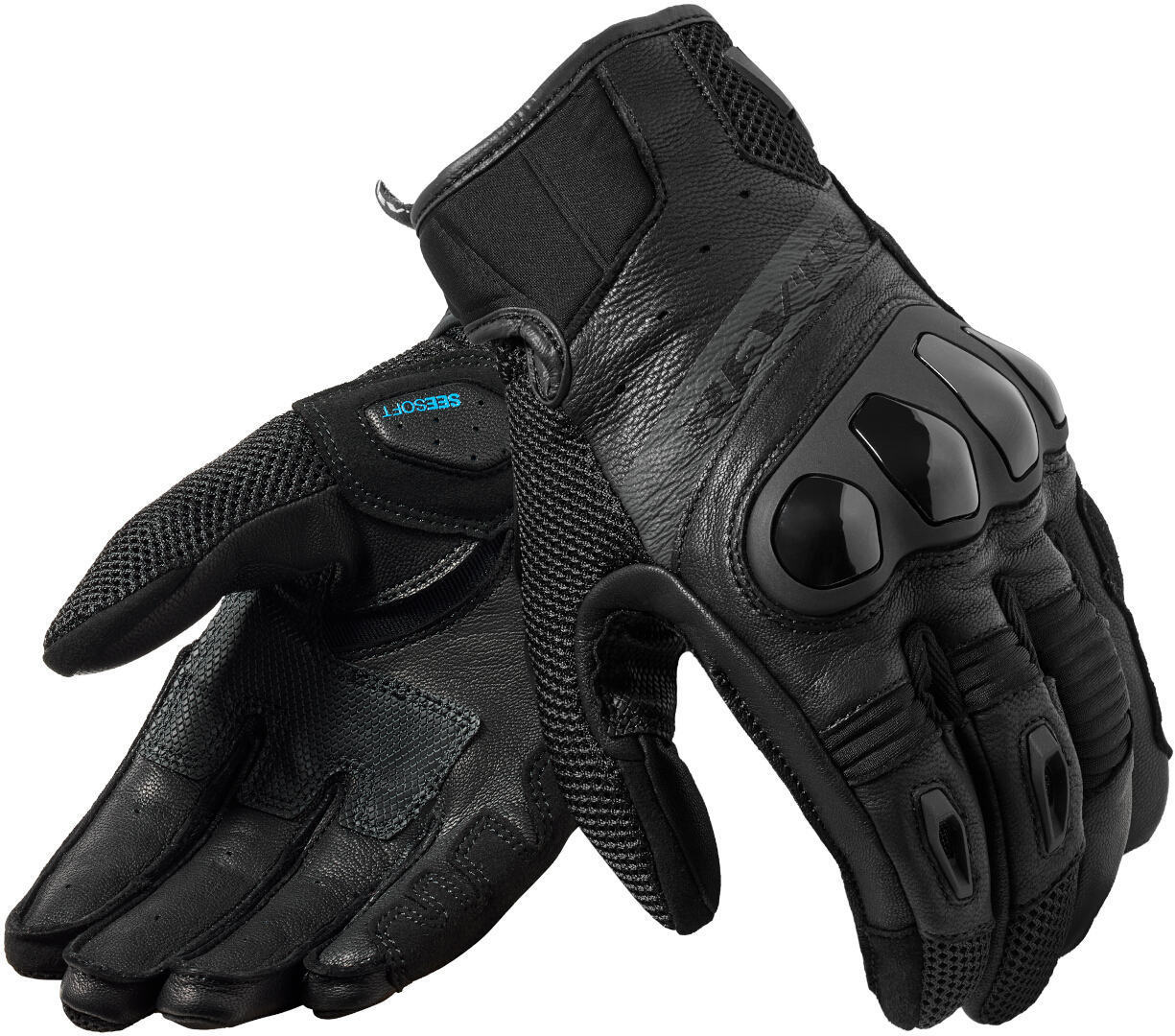 Revit Ritmo Motorrad Handschuhe schwarz M Abbildung 1