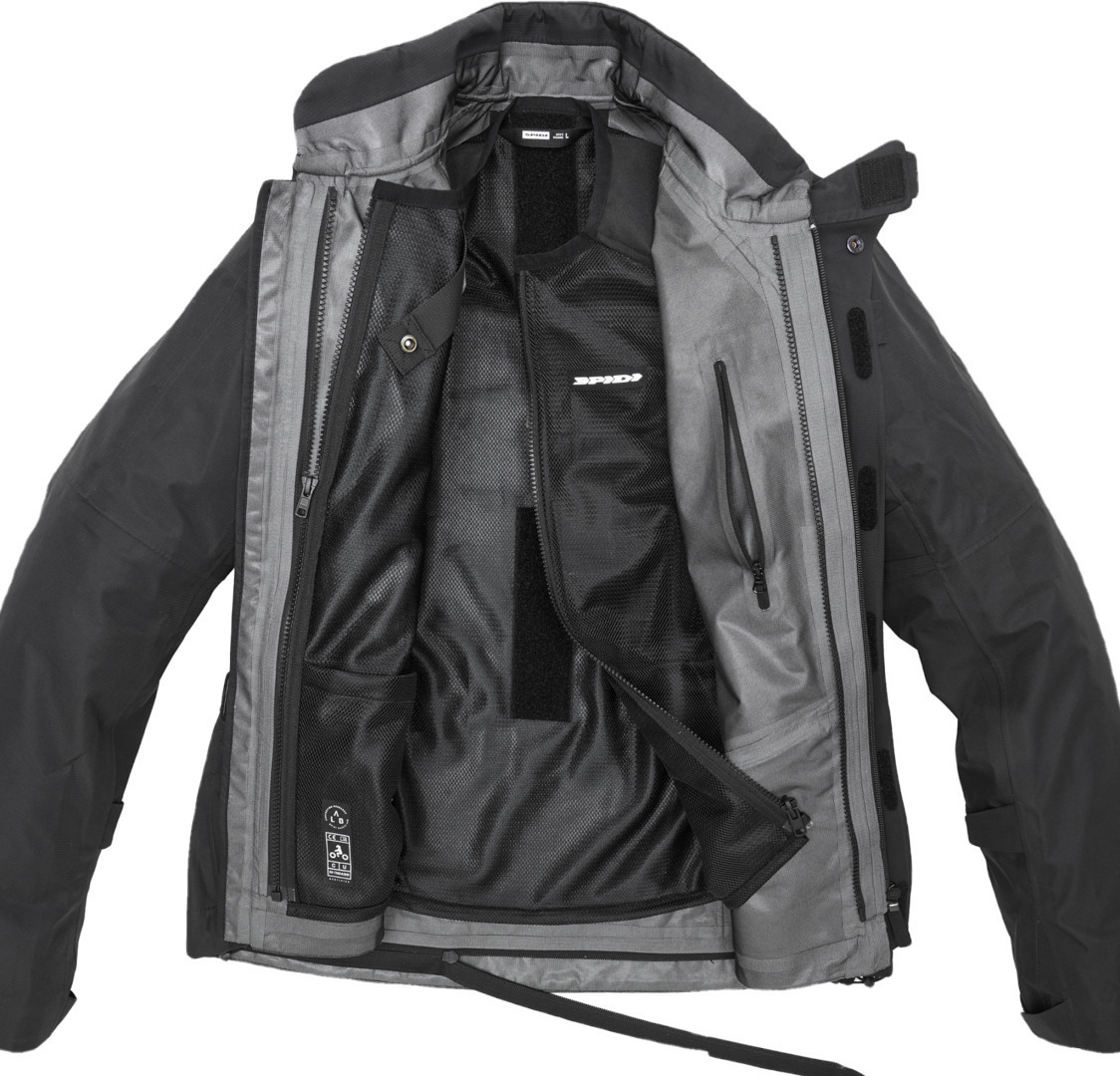 Spidi Vision Light H2Out Motorcycle Textile Jacket XL Figure 4