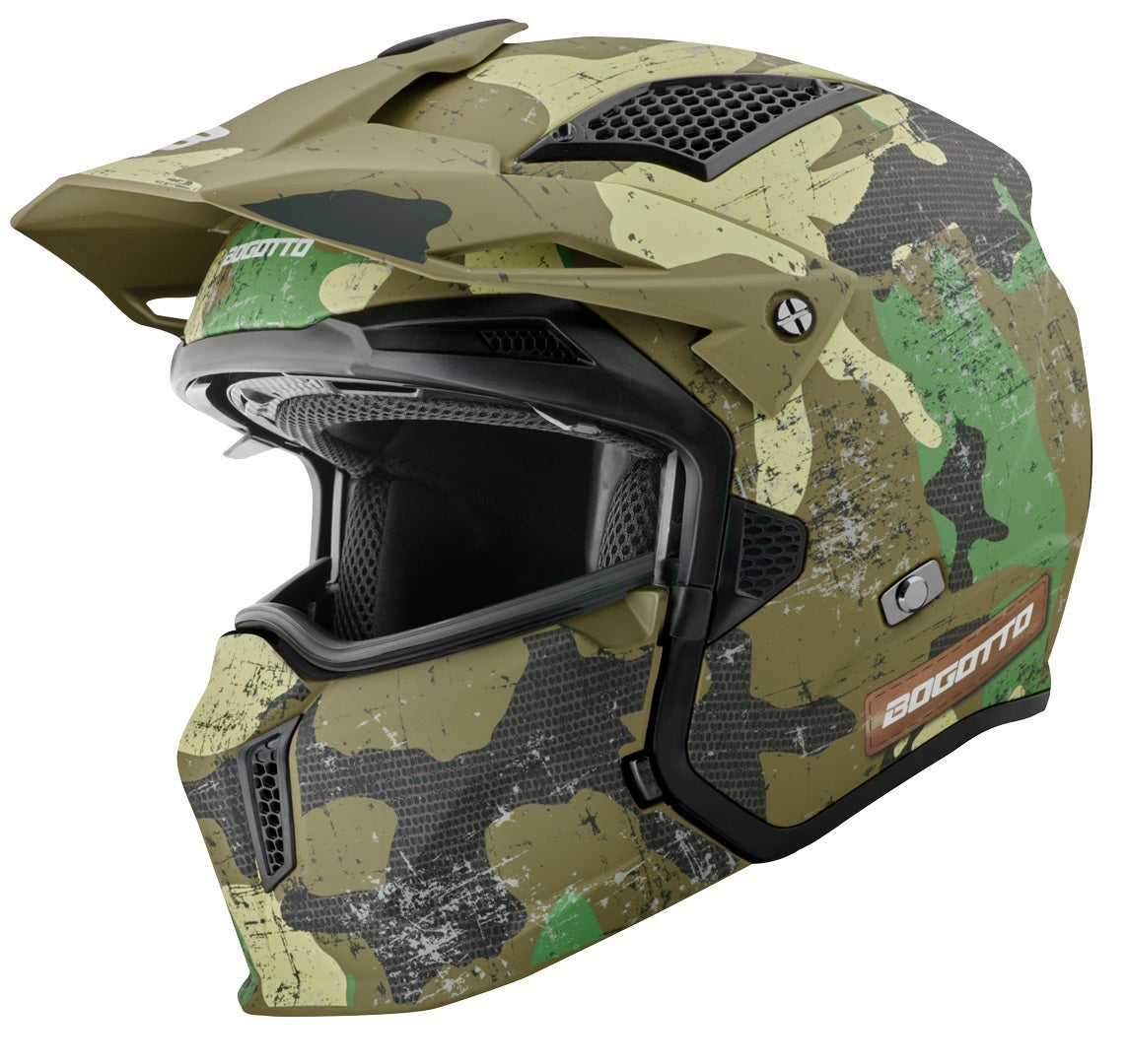 Bogotto Radic Camo Casque Green matt L Figure 7