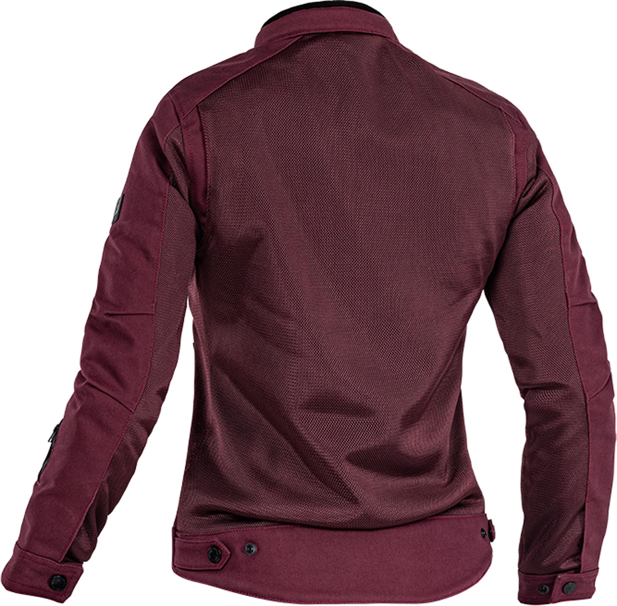 John Doe Aero Mesh perforierte Damen Motorrad Textiljacke rot M Abbildung 4