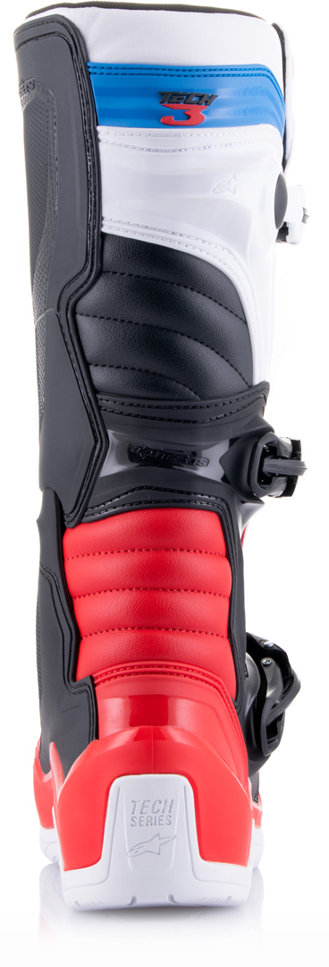 Alpinestars Tech 3 Motocross Boots black/white/red/blue 9 (43) Figure 4
