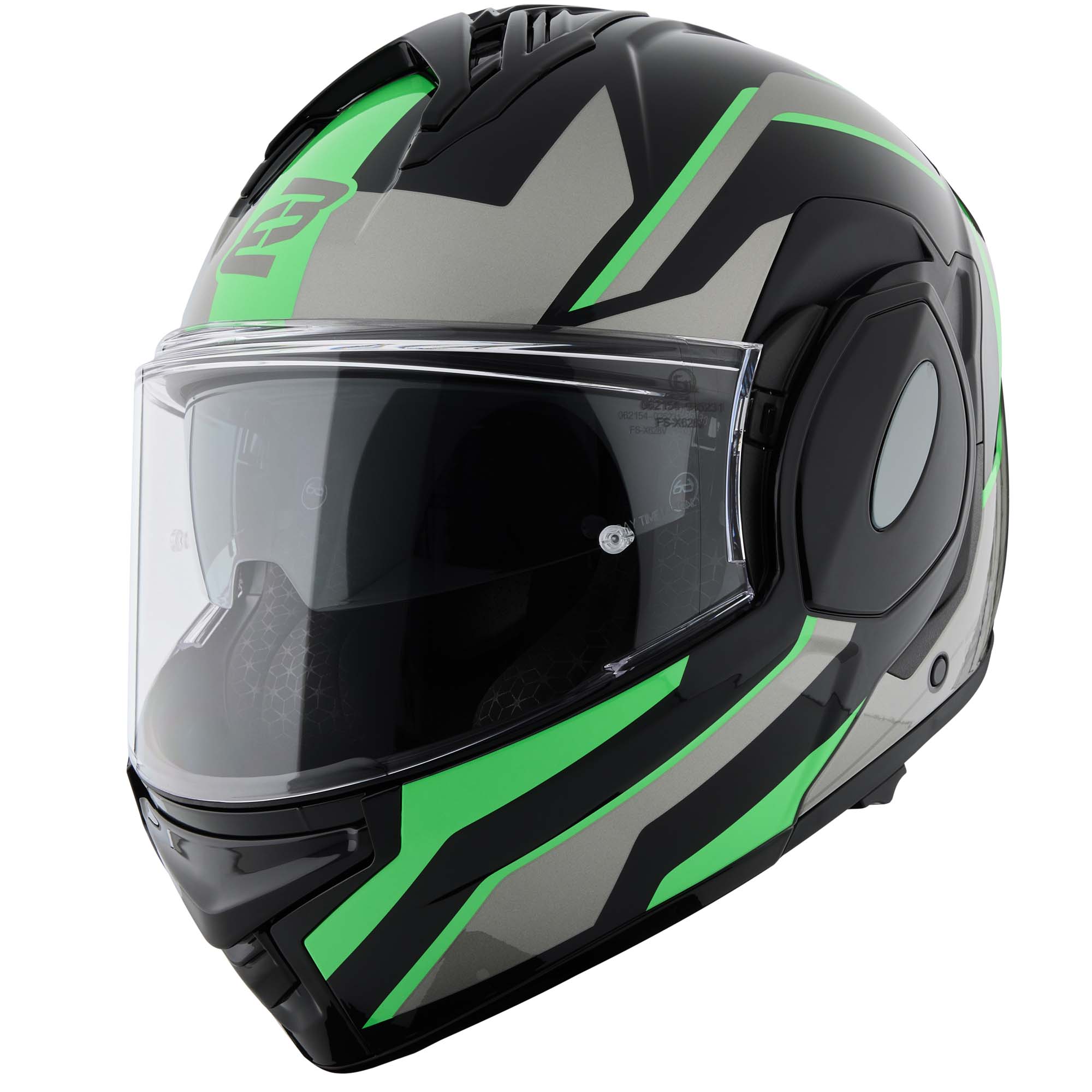 Bogotto FS-X600 Vyda Cască negru/gri/verde M Figura 2