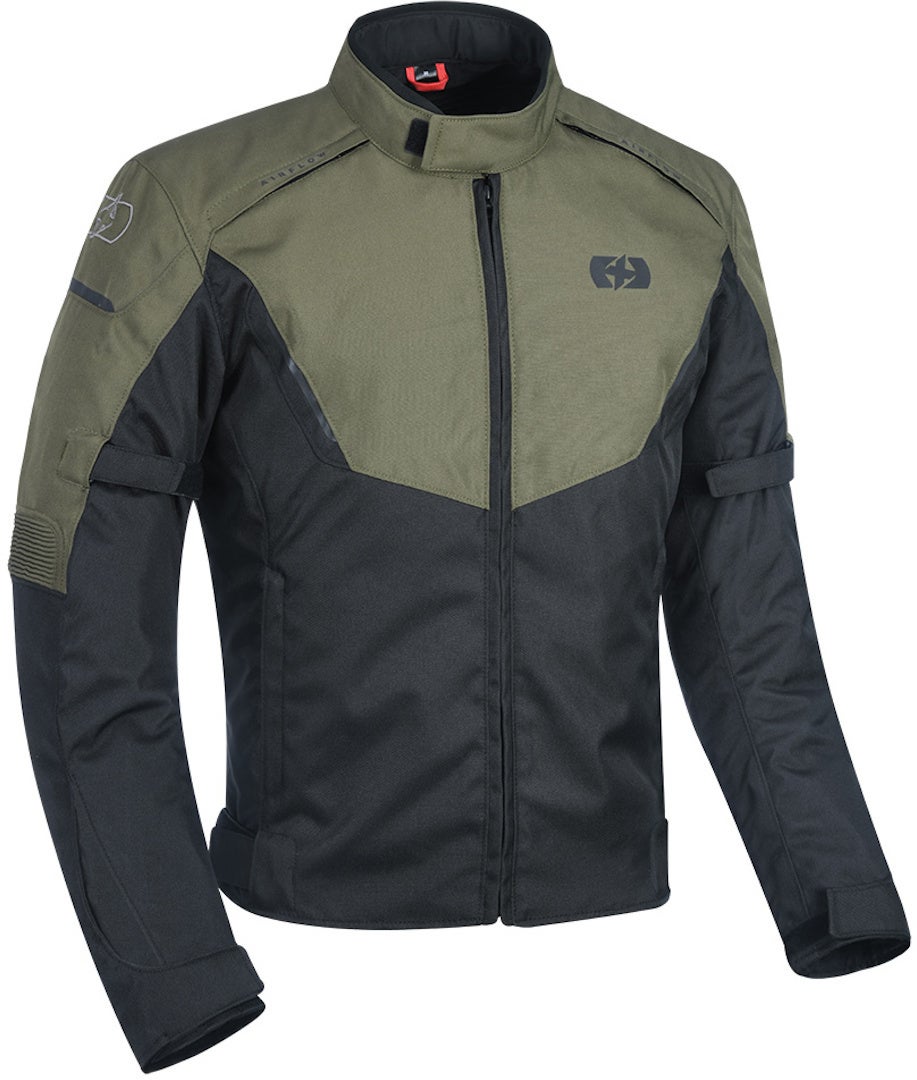 Oxford Delta Motorcycle Textile Jacket black/green 4XL Figure 1
