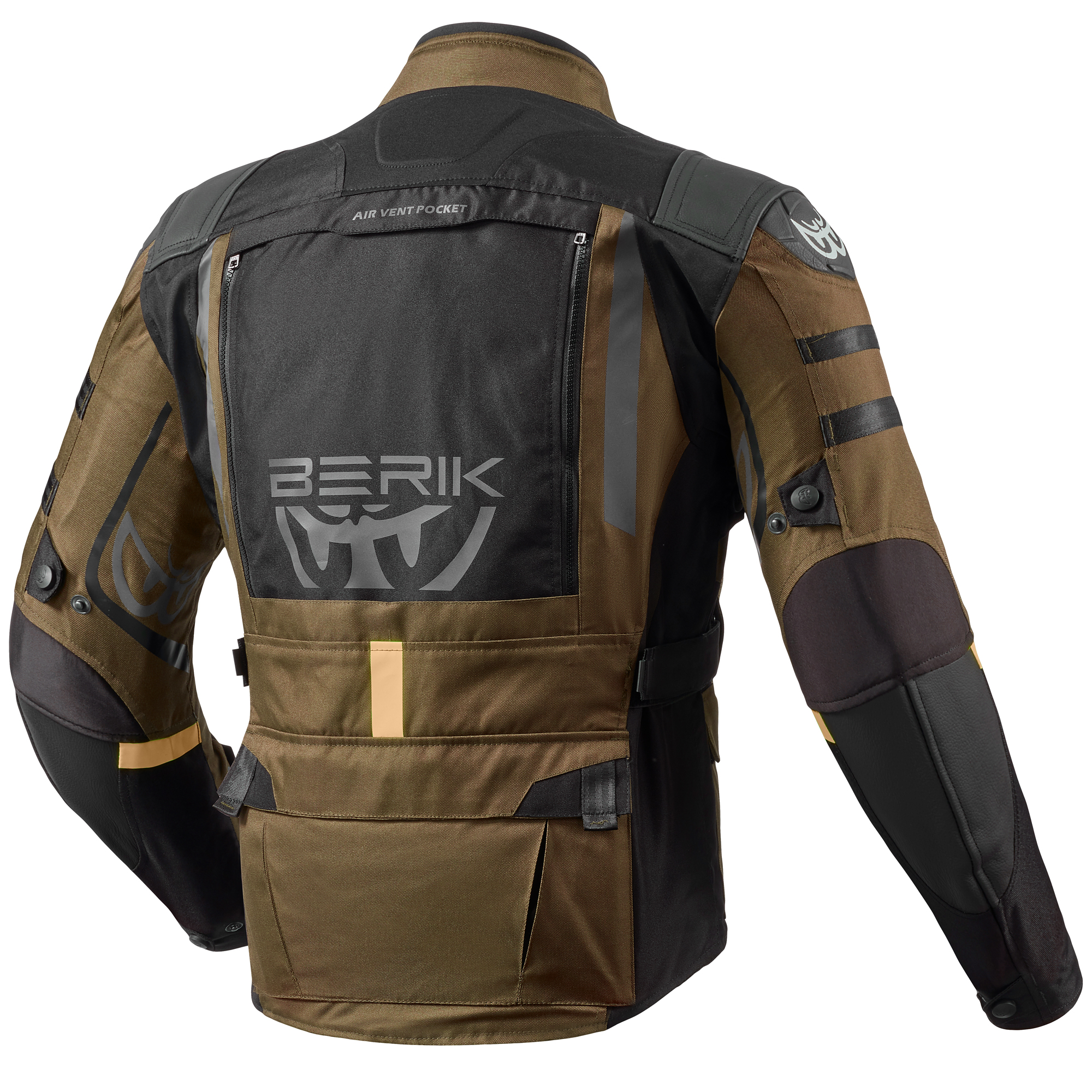 Berik Absolute Zero RX Motorrad Textiljacke schwarz/braun 56 Abbildung 2