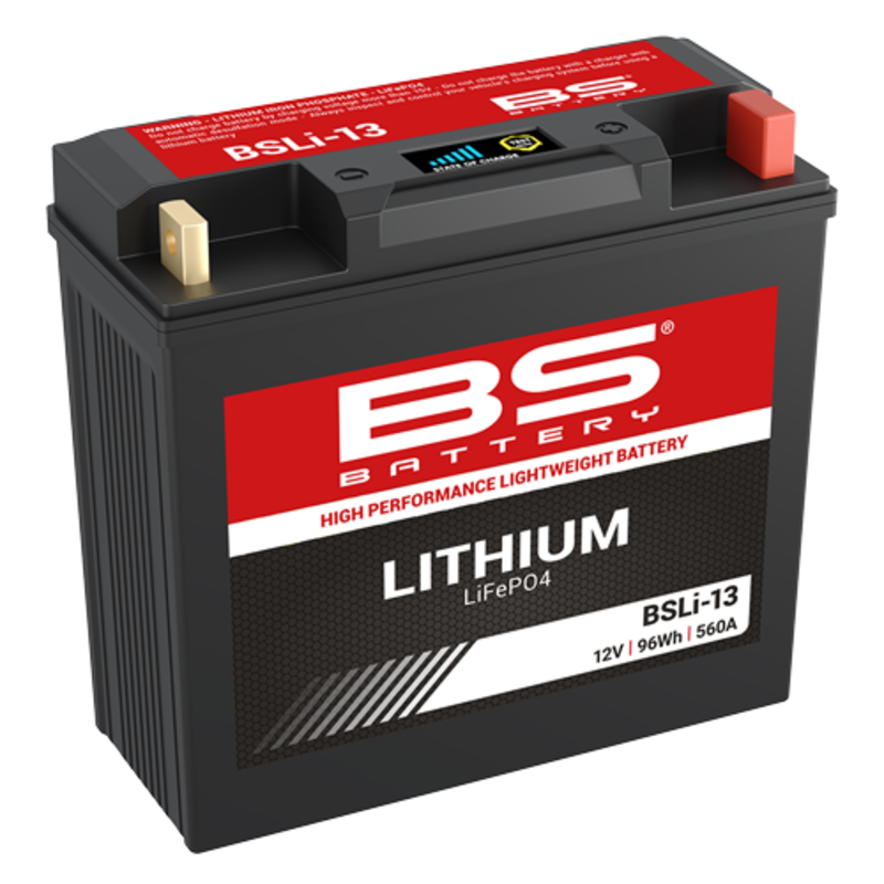 BS Battery Litiumjonbatteri - BSLI-13 Figur 2