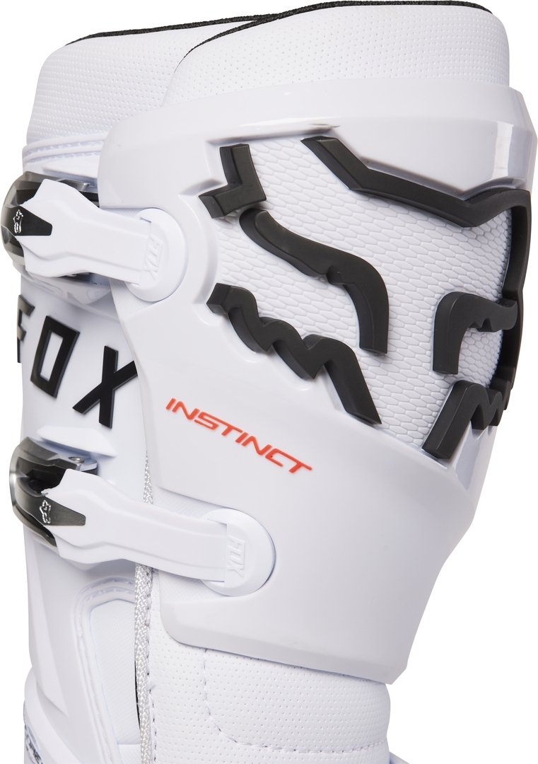 FOX Instinct Bottes de motocross Blanc 9 Figure 3
