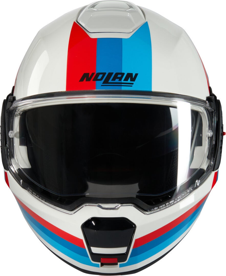 Nolan N120-1 Lineo N-Com Casco bianco/blu/rosso S (56) Figura 7