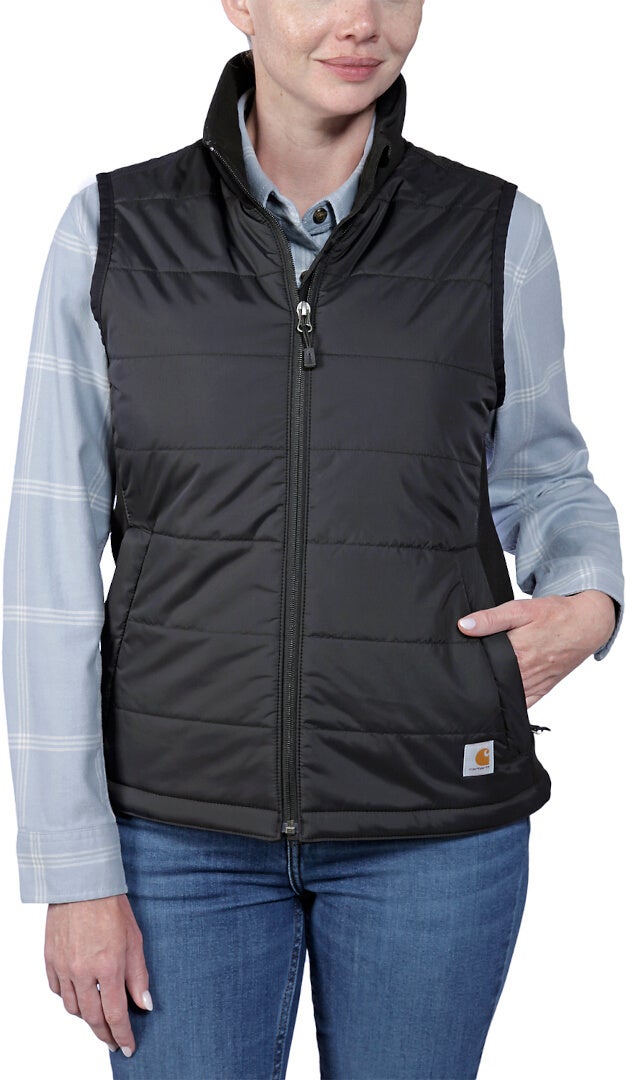 Carhartt Rain Defener Relaxed Fit Lightweight Dame Vest Sort S Figur 3