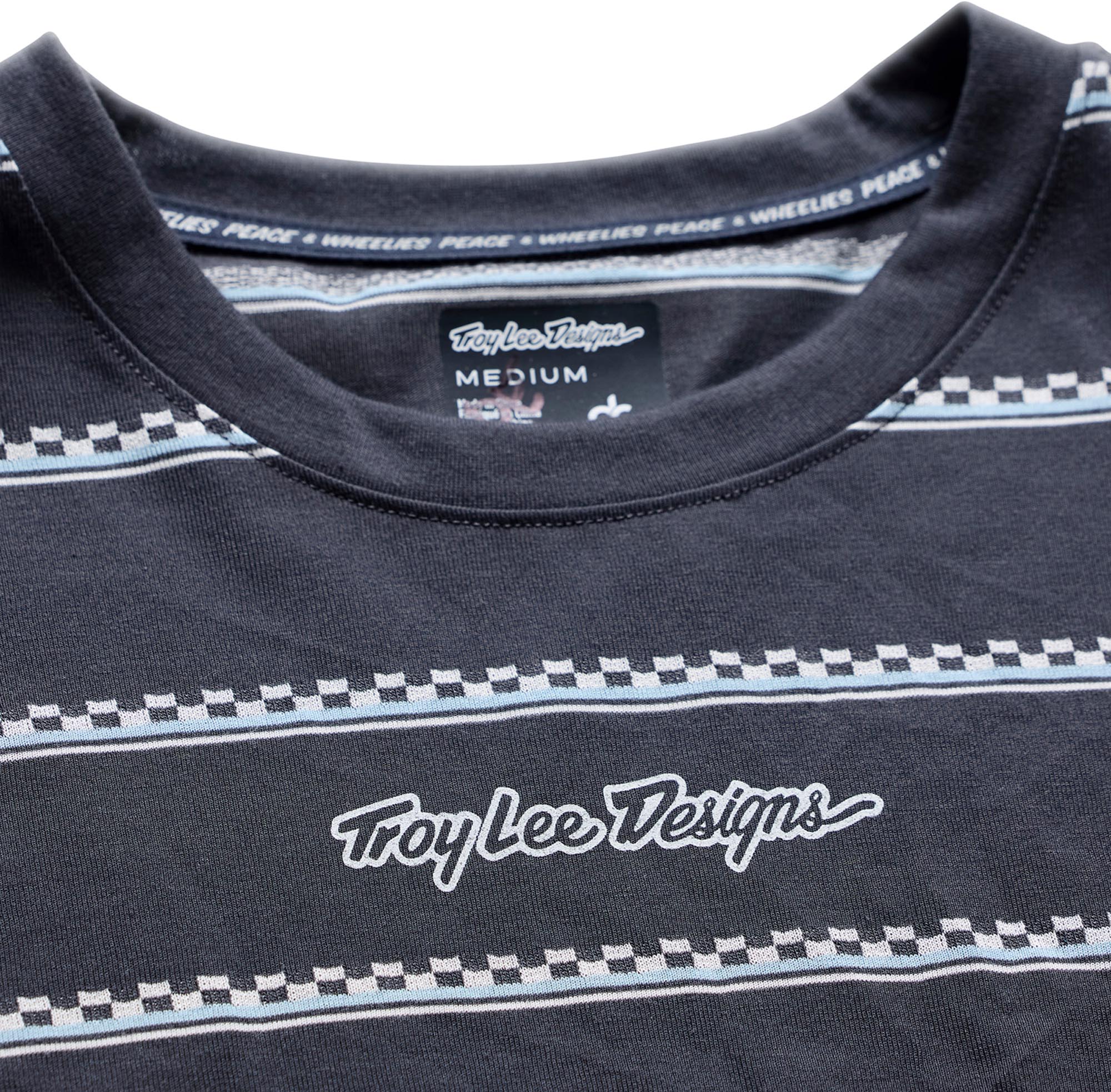 Side view of Troy Lee Designs Skyline Fakie Ride Stripe Bicycle Jersey