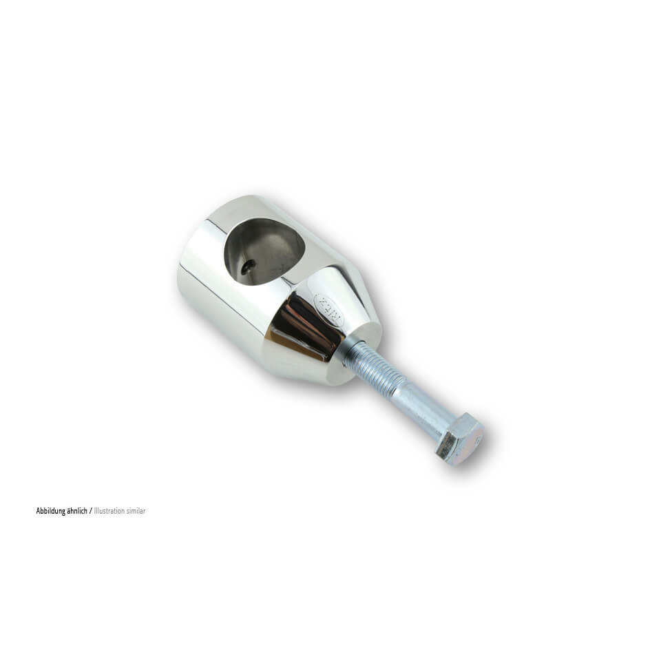 Suporte do guidão Ritz Alu Riser, Big Bone, 40 mm, 1 1/4 polegada Prata Figura 1