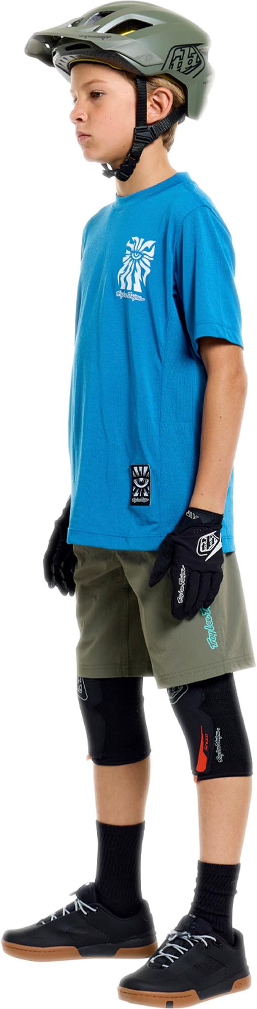 Troy Lee Designs Skyline Ride One Eye Maglia da bicicletta giovanile a maniche corte S Figura 12