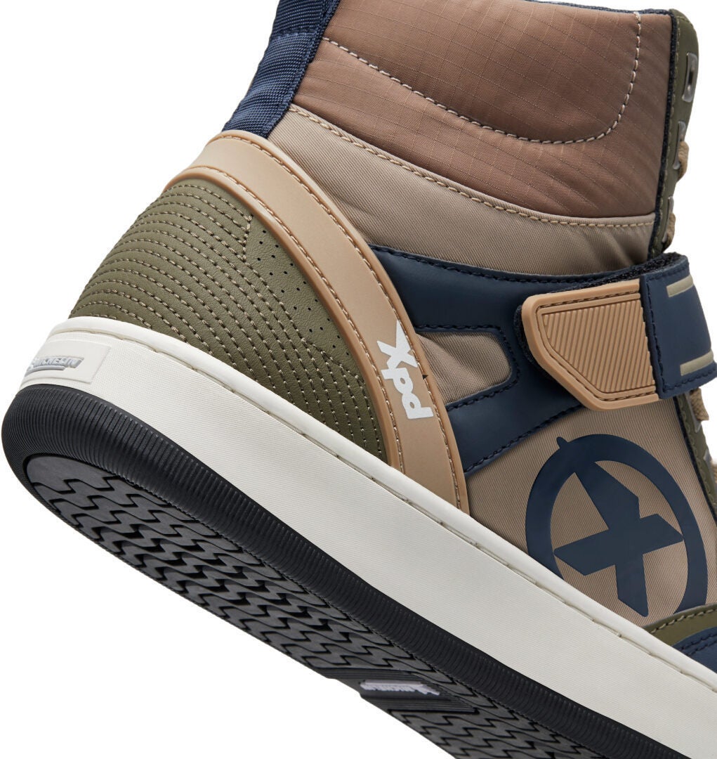 XPD Moto Pro Chaussures de moto beige/bleu/vert 44 Figure 6