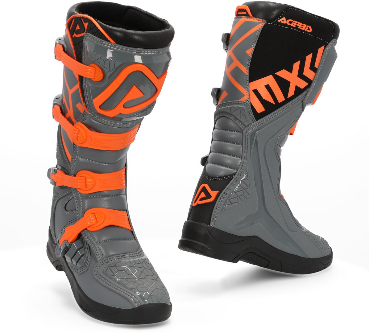 Acerbis X-Team Bottes Motocross Gris/Orange 46 Figure 1