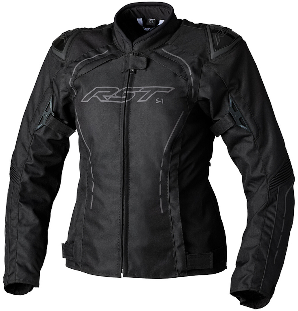 RST S-1 Dames motorfiets textiel jas Zwart L Figuur 1