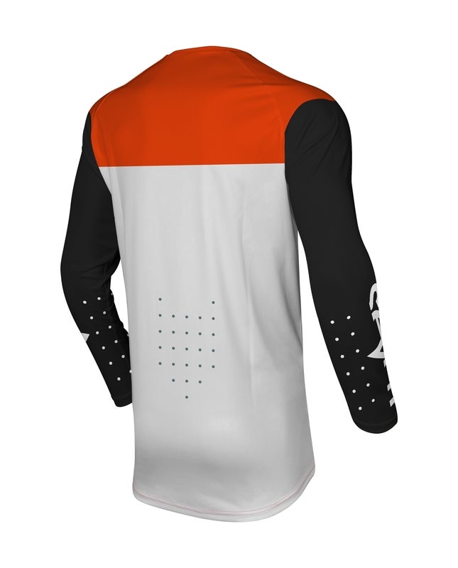 SEVEN Vox Aperture Jersey Jeugd - Wit/Oranje oranje/oranje/wit YL Figuur 3