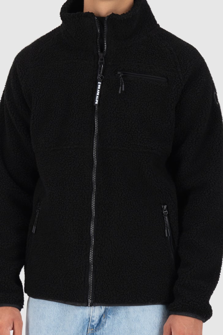 Alife And Kickin RocAK G Teddy Jacke t nero M Figura 5