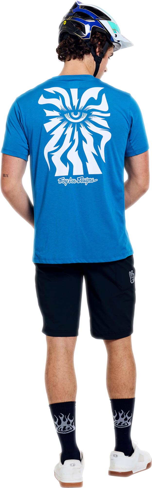 Troy Lee Designs Skyline Ride One Eye Short Sleeve Bicycle Jersey L Figure 13
