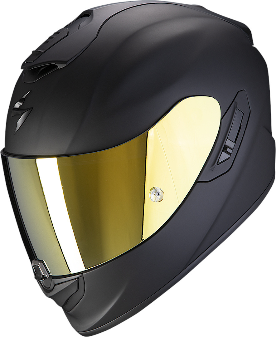 Scorpion EXO-1400 Evo Air Solid Casco nero opaco S (55/56) Figura 1