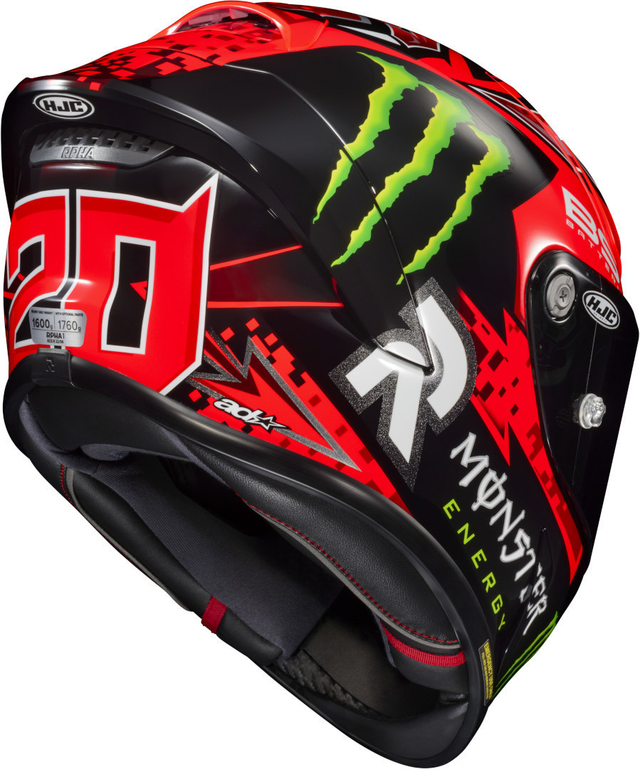 HJC RPHA 1 Quartararo Replica Helm XS (54/55) Abbildung 5