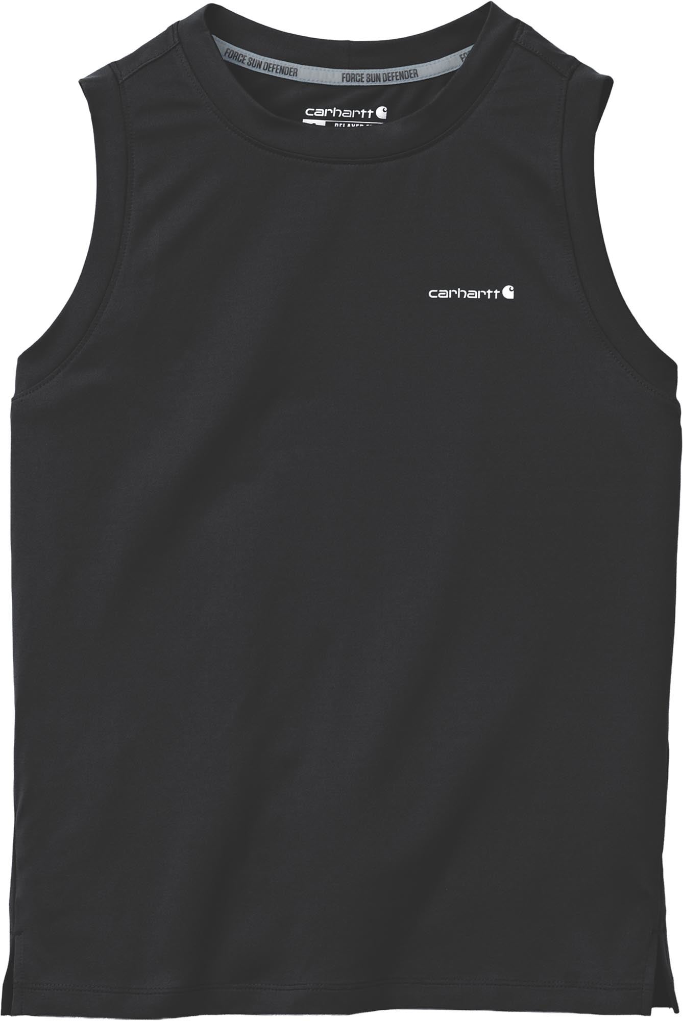 Carhartt Force Relaxed レディースタンクトップ 黒 M 図1