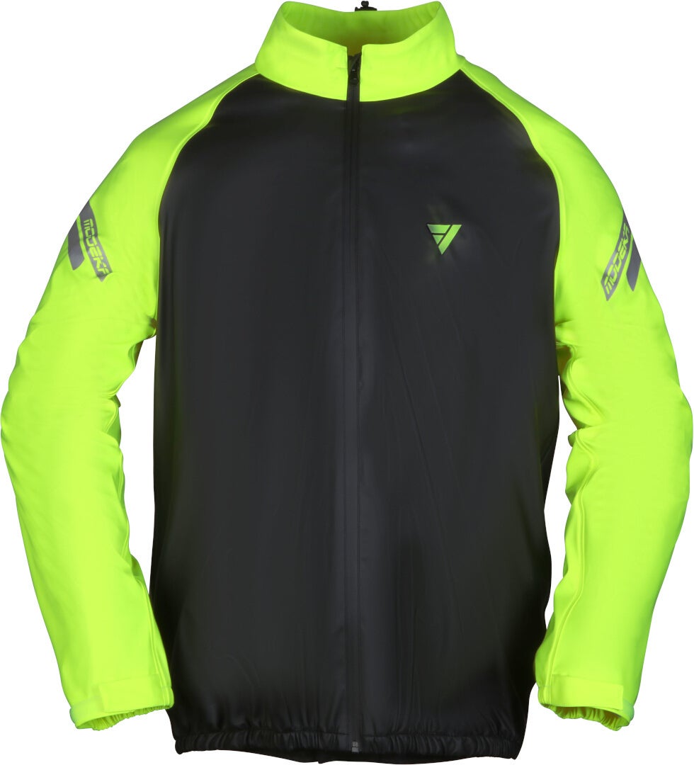 Modeka Flex Dry Motorcycle Rain Jacket black/yellow 3XL Figure 4