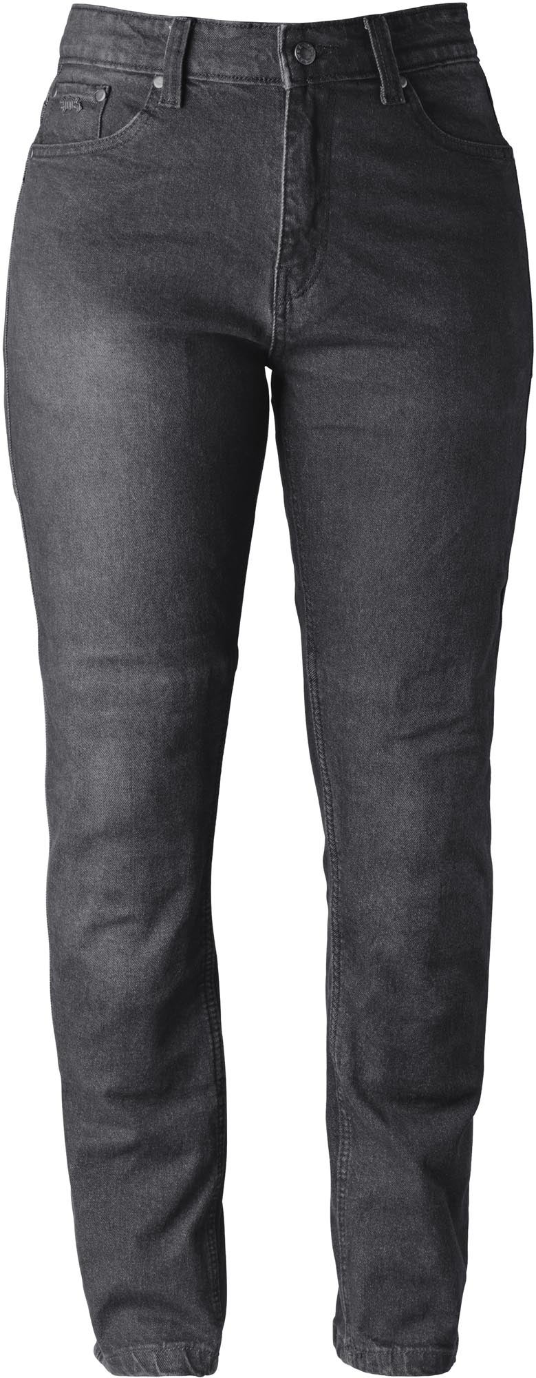 GMS Atlanta Slim Damen Damer motorcykeljeans Sort 28/30 Figur 1
