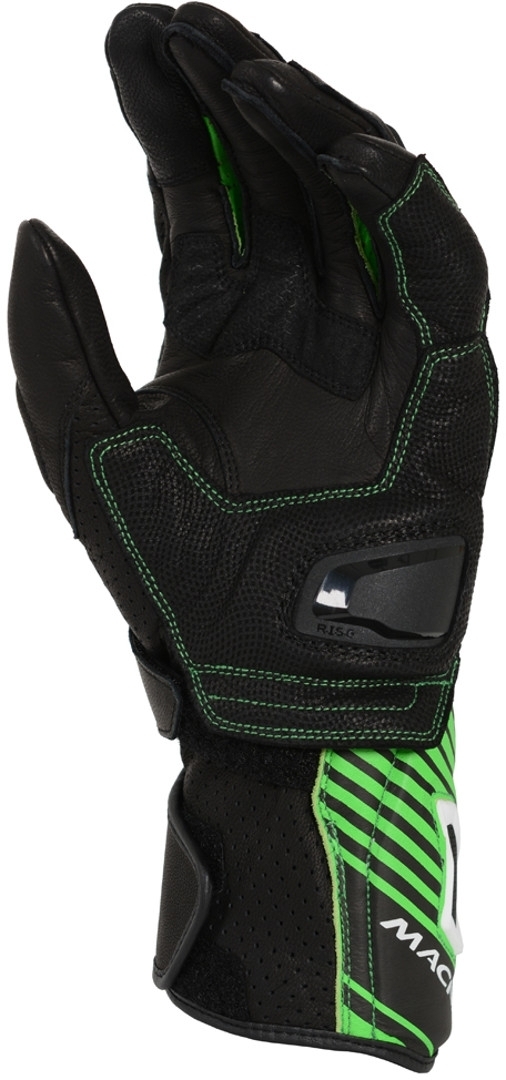 Macna Airpack Motorcykel handsker sort/grøn L Figur 2