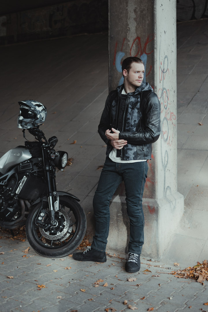 Bogotto Radic Motorcycle Leather/Textile Jacket black M Figure 6