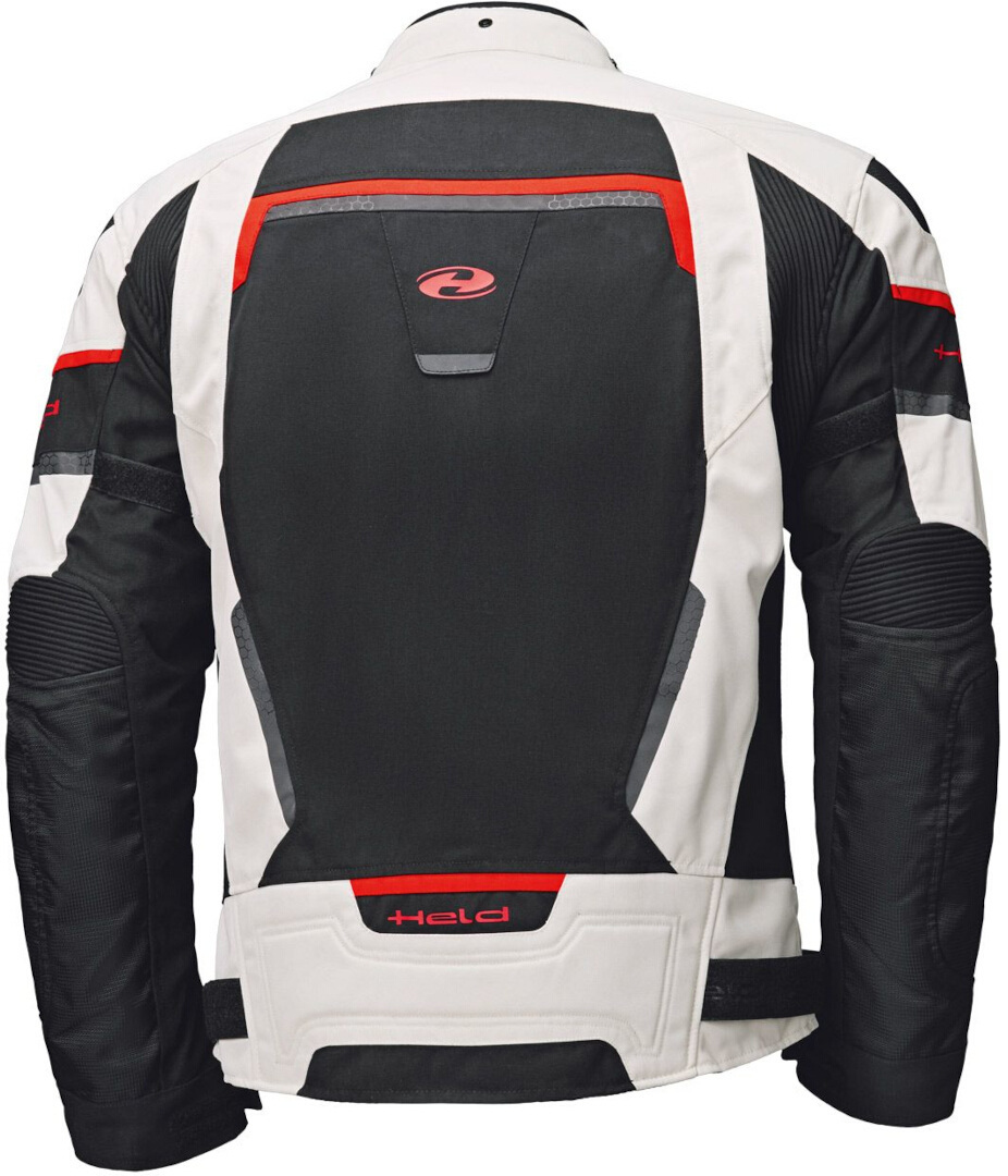 Held Manzano Top waterproof Motorcycle Textile Jacket white/black/red 4XL Figure 2