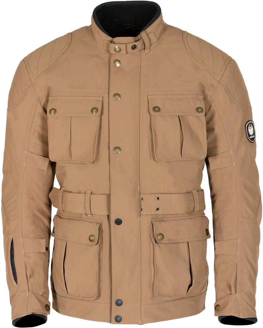 Merlin Burslem Eco Laminated Motorcycle Textile Jacket Sand XL Figure 15