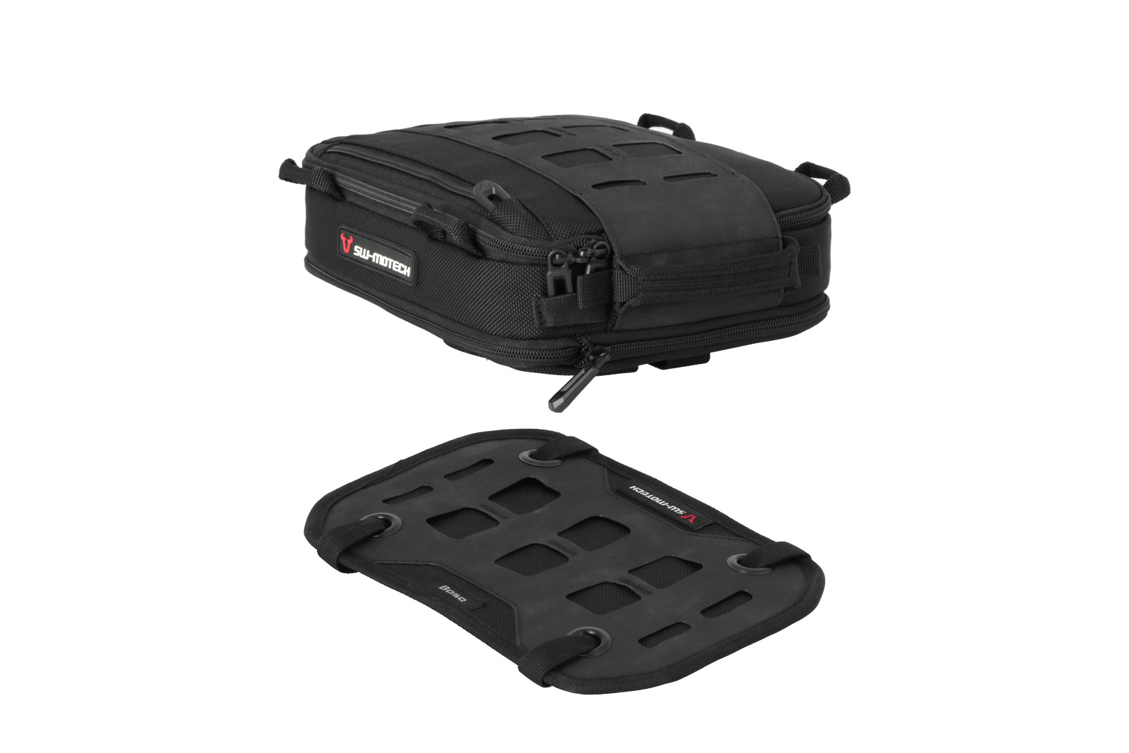 Set SW-Motech PRO Plus - Negru. Cu PRO Base. Figura 1