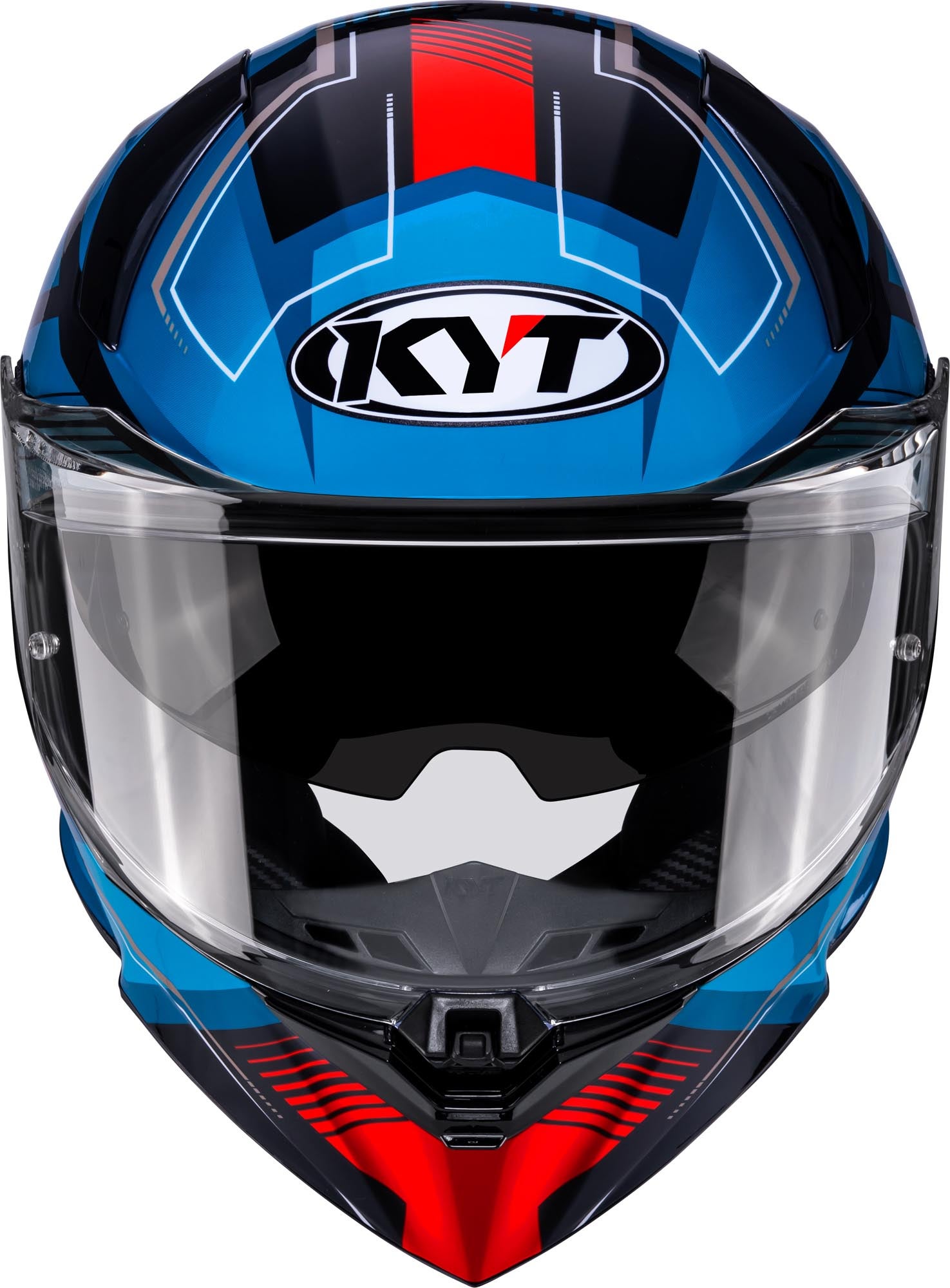 KYT R2R Parsec Helmet blue/black/red XS (53/54) Figure 8