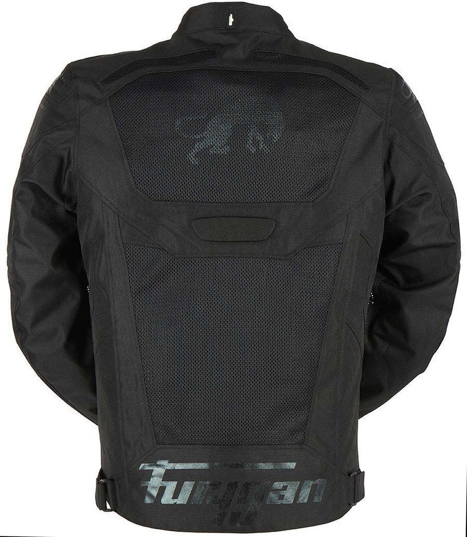 Furygan Atom Vented Evo Perforated Motorcycle Textile Jacket black 3XL Figure 2