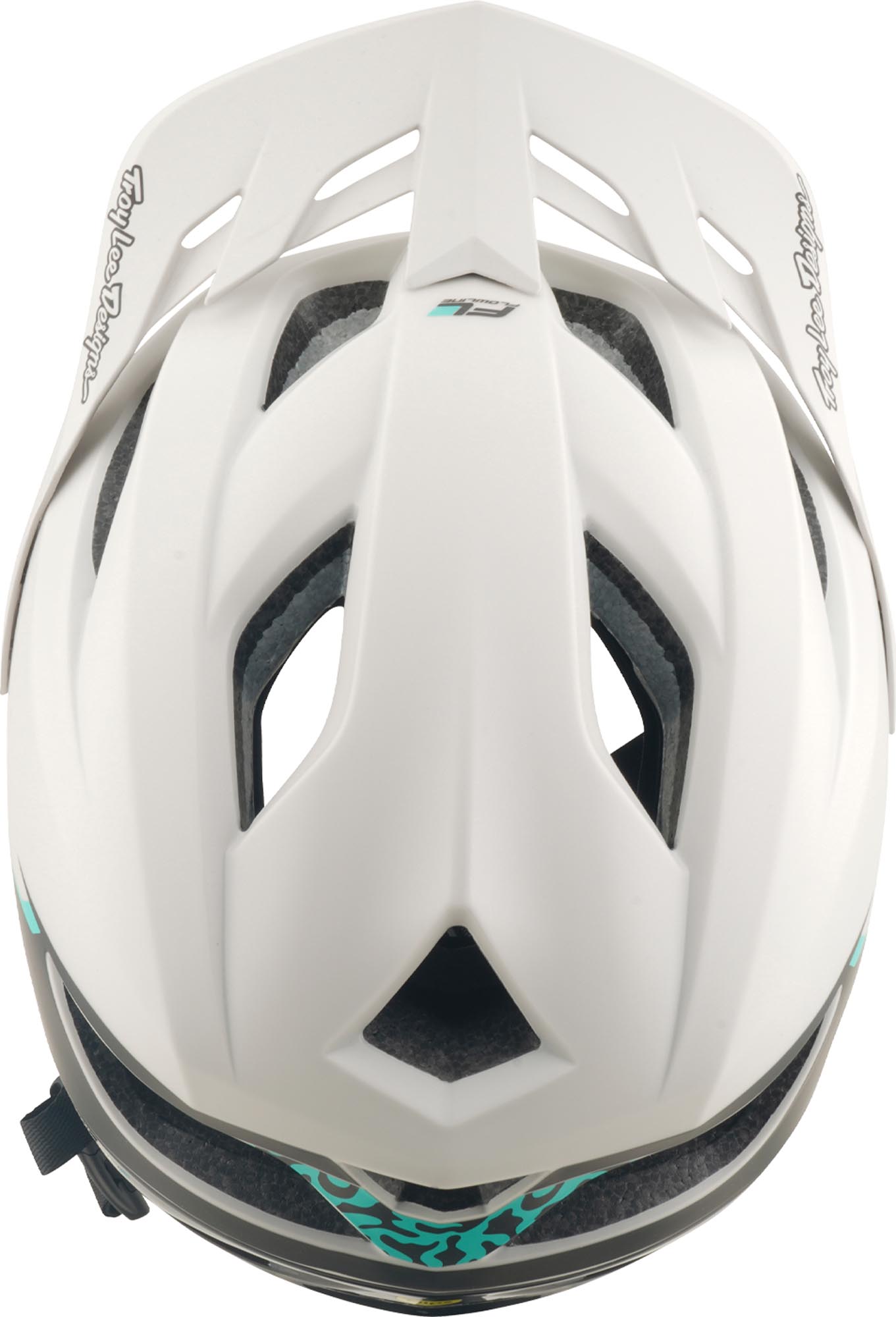 Troy Lee Designs Flowline SE MIPS Stacks Fietshelm grijs/turquoise XL-XXL (60/63) Figuur 8