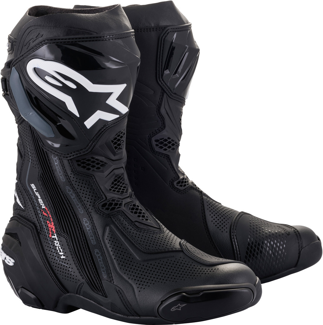 Alpinestars Supertech R Vented Bottes de moto noir 42 Figure 1