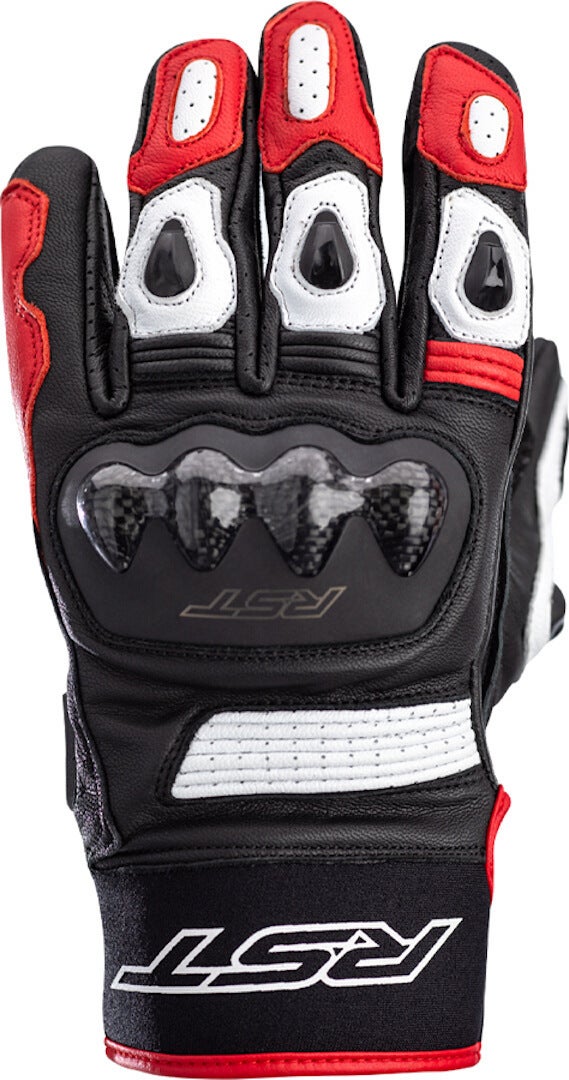 RST Freestyle II Luvas de motocicleta preto/branco/vermelho M Figura 3