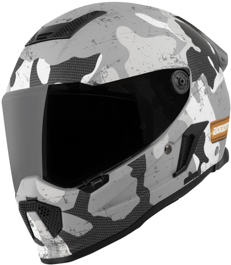 Bogotto Rapto Camo Kaciga bijela mat/siva XS (53/54) Slika 1