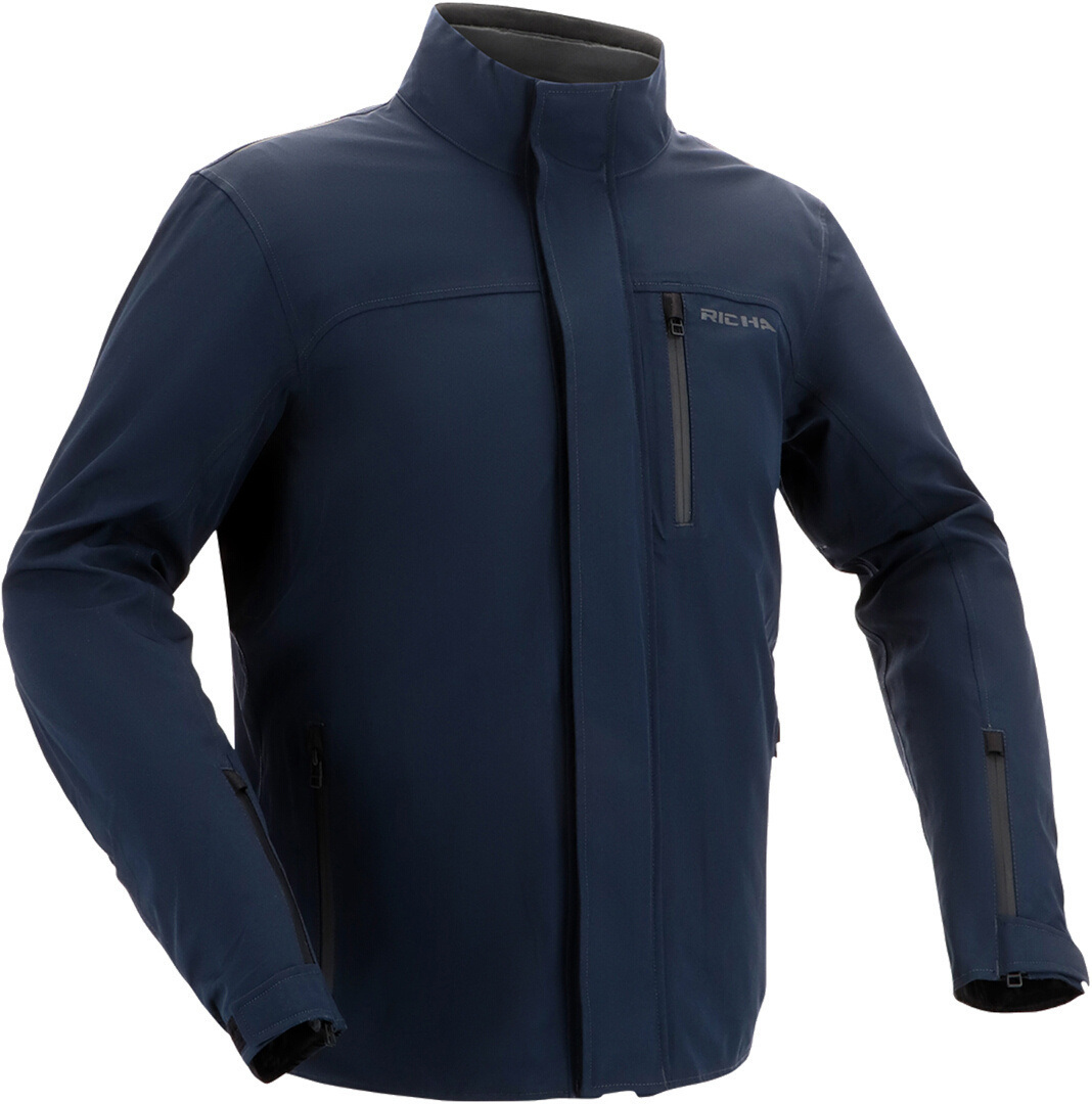 Richa Universal waterproof Motorcycle Textile Jacket dark blue XL Figure 1