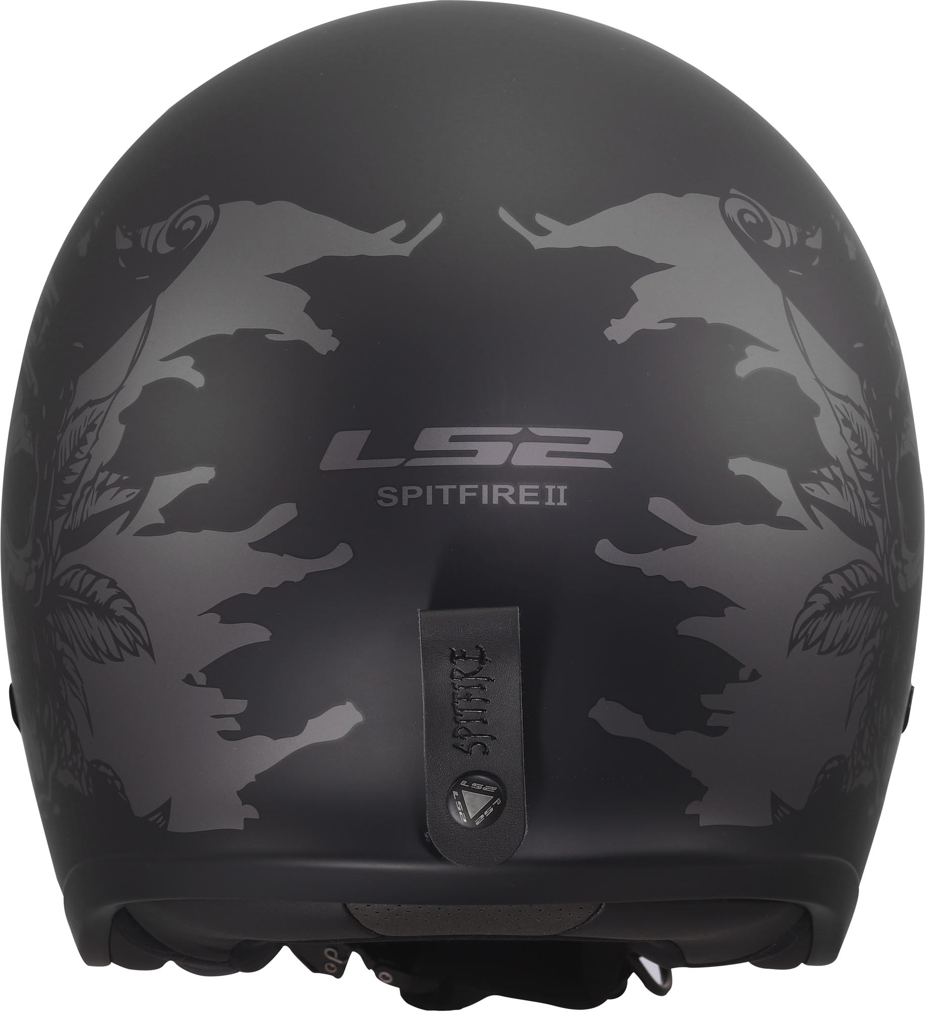 LS2 OF599 Spitfire II Willy Open-Face Helm M (57/58) Figuur 4