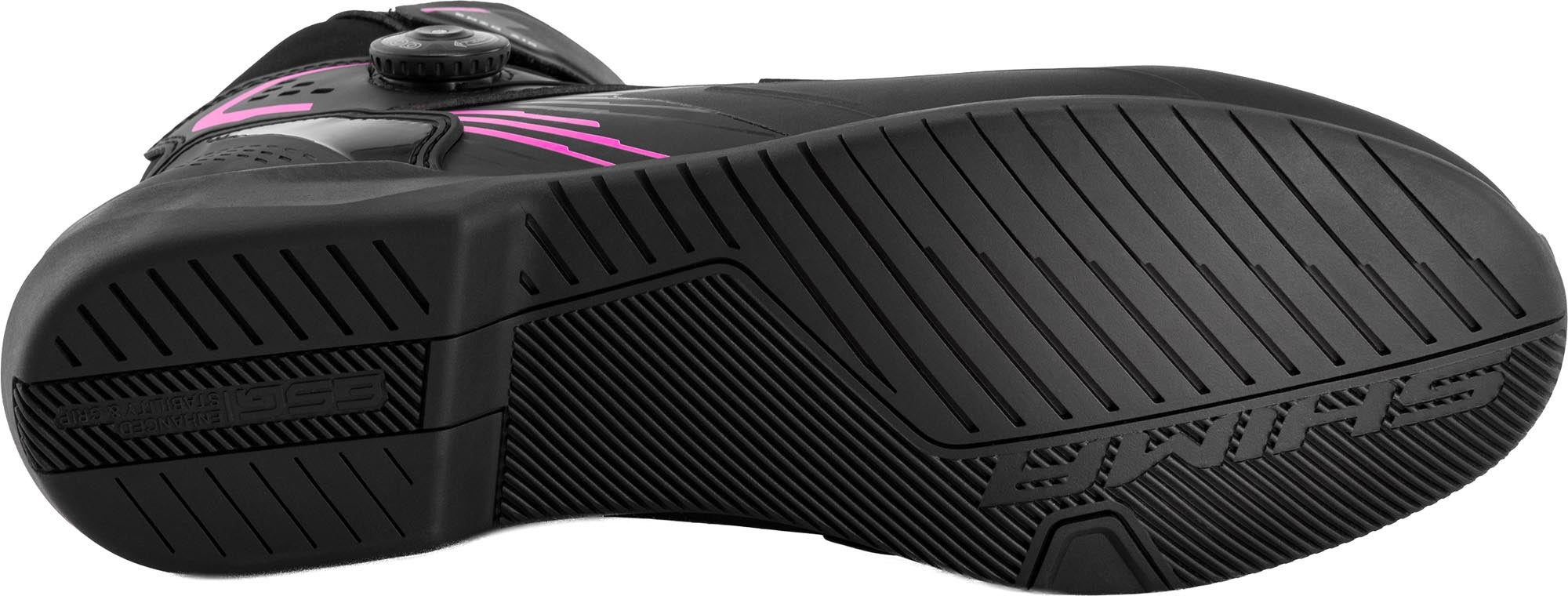 SHIMA Enzo Air Dames Motorlaarzen zwart/roze 38 Figuur 6