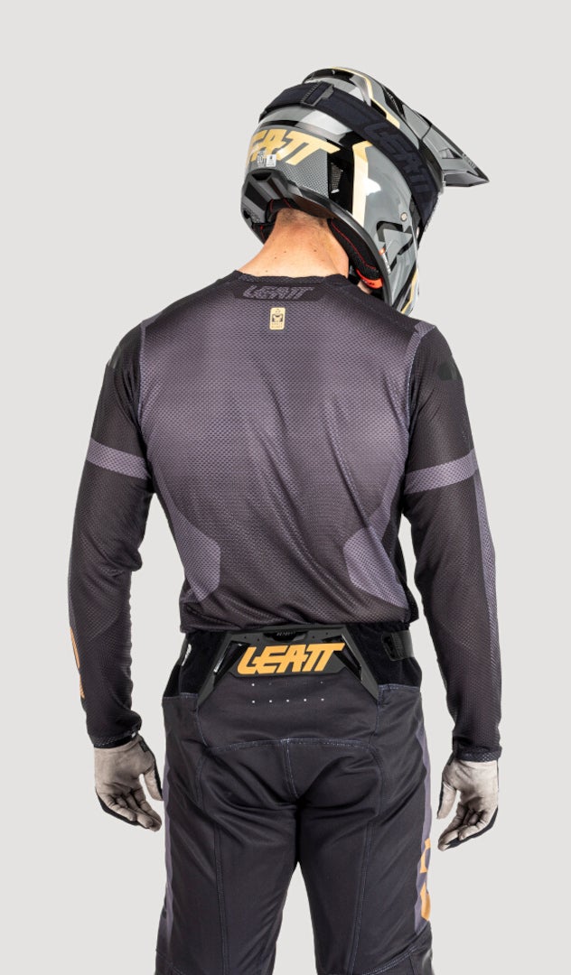 Leatt 5.5 UltraWeld Stealth 2025 Motocross Jersey XL Abbildung 4