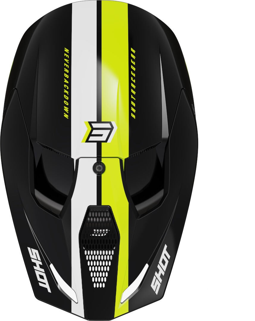 Shot Race Iron Casco da motocross nero/giallo/bianco XXL (63/64) Figura 4