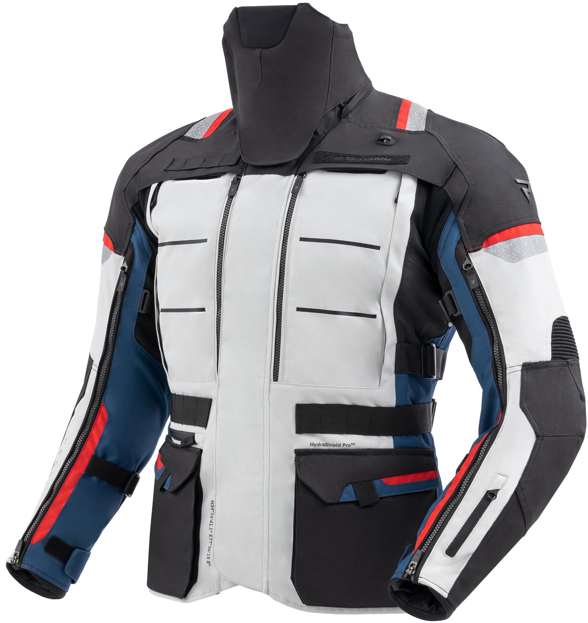Rebelhorn Cubby 5 waterproof Motorcycle Textile Jacket-image-795096613